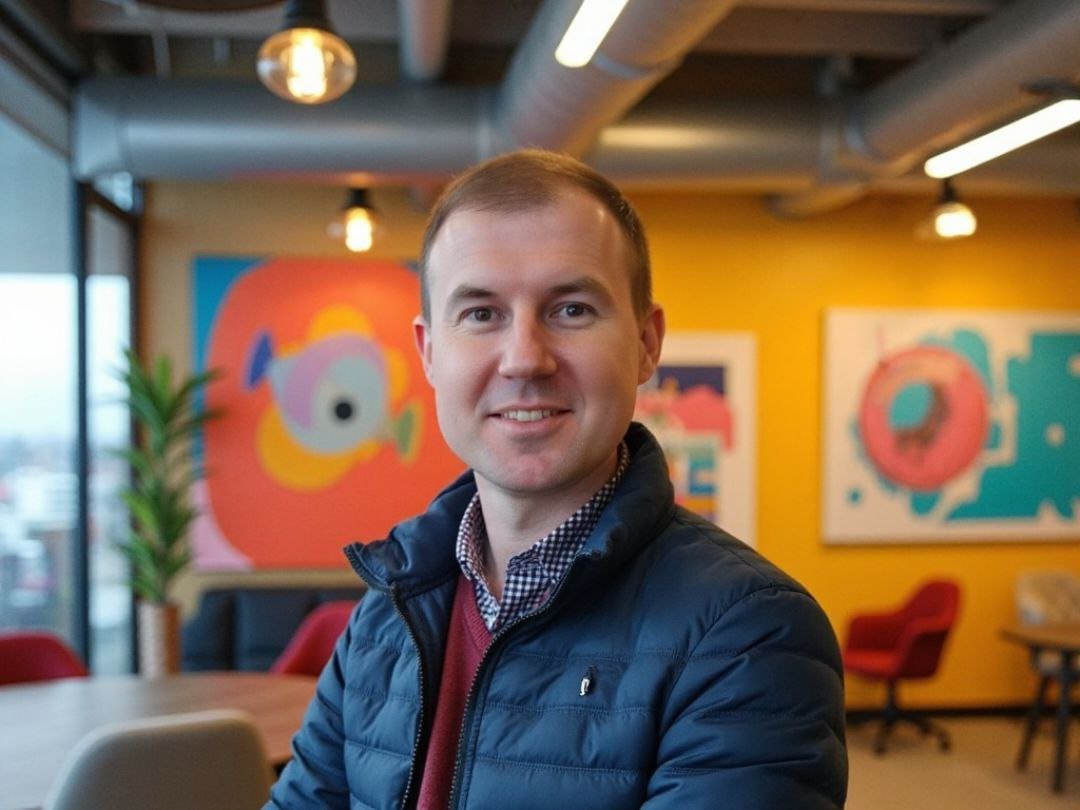 Nik — freelance designer portrait