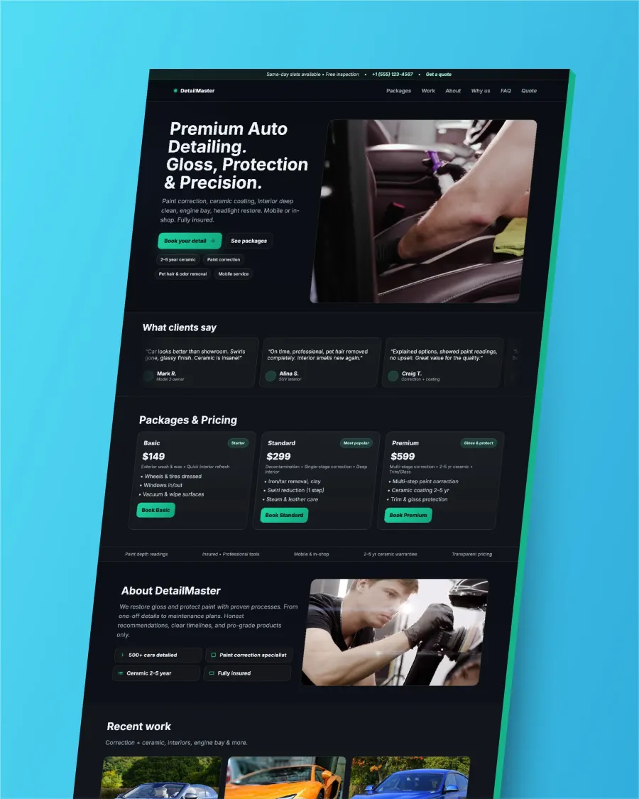 Brand visuals and social media set